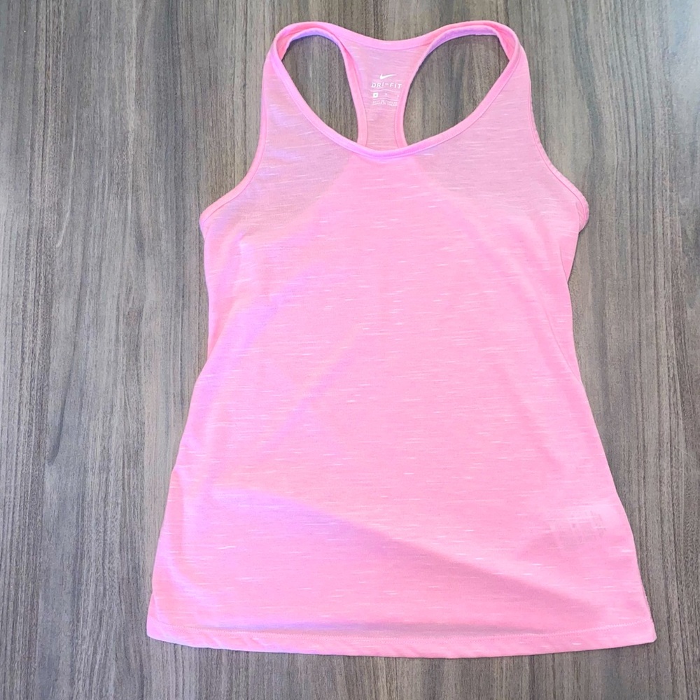 Nike Dry Fit Pink Racerback Tank Top